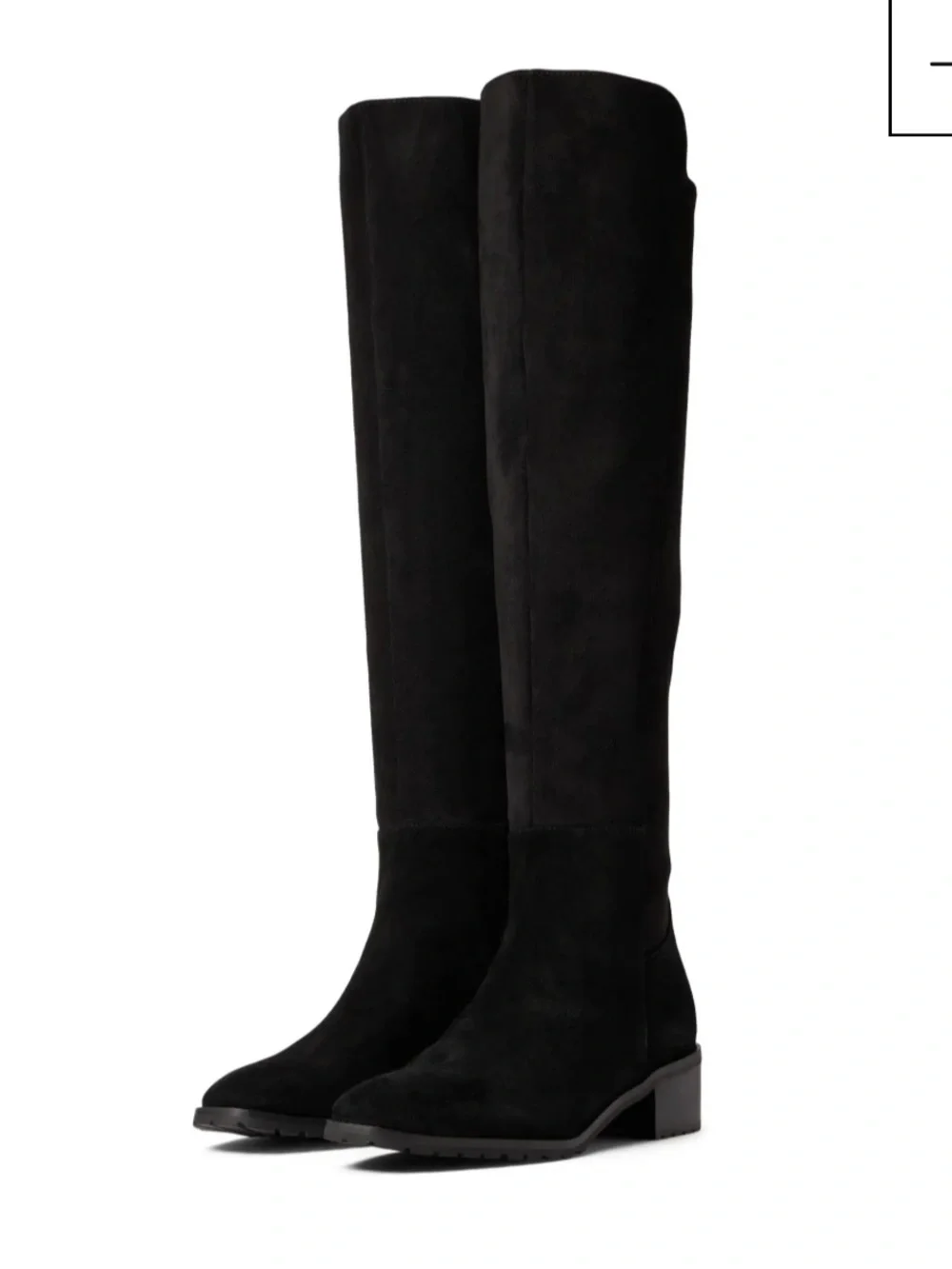Blondo Sierra Waterproof Black Over-The-Knee Suede Boots size 8.5